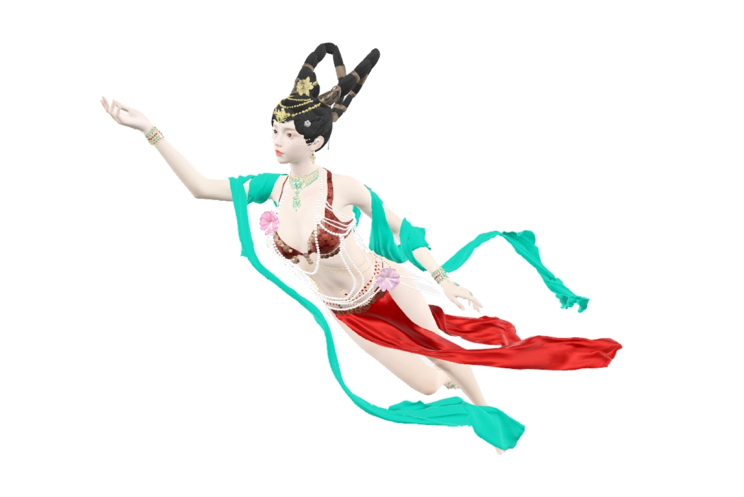 飞天女神